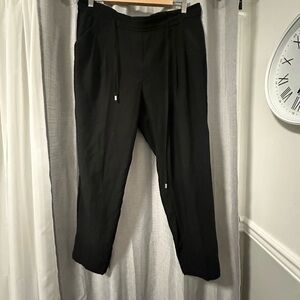 RW&CO. Black Jogger Dress Pants